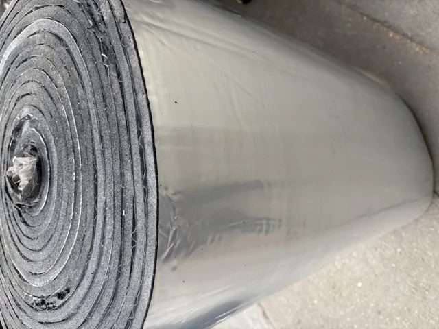 عایق الاستومری چسبدار روکش آلومینیوم